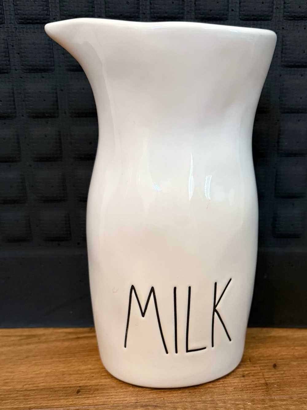 Rae Dunn White Milk Pitcher